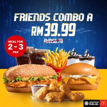 McDonalds-Friends-Combo-1-350x350 - Fast Food Food , Restaurant & Pub Johor Kedah Kelantan Kuala Lumpur Melaka Negeri Sembilan Online Store Pahang Penang Perak Perlis Promotions & Freebies Putrajaya Sabah Sarawak Selangor Terengganu 