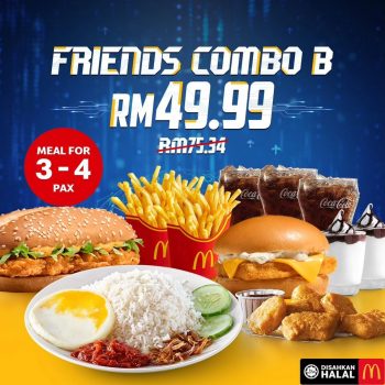 McDonalds-Friends-Combo-2-350x350 - Fast Food Food , Restaurant & Pub Johor Kedah Kelantan Kuala Lumpur Melaka Negeri Sembilan Online Store Pahang Penang Perak Perlis Promotions & Freebies Putrajaya Sabah Sarawak Selangor Terengganu 