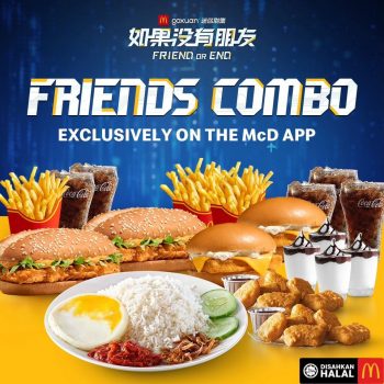 McDonalds-Friends-Combo-350x350 - Fast Food Food , Restaurant & Pub Johor Kedah Kelantan Kuala Lumpur Melaka Negeri Sembilan Online Store Pahang Penang Perak Perlis Promotions & Freebies Putrajaya Sabah Sarawak Selangor Terengganu 