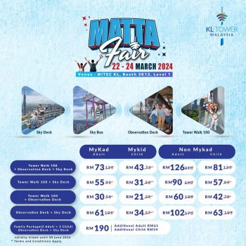 Menara-Kuala-Lumpur-Matta-Fair-1-350x350 - Events & Fairs Kuala Lumpur Selangor Sports,Leisure & Travel 