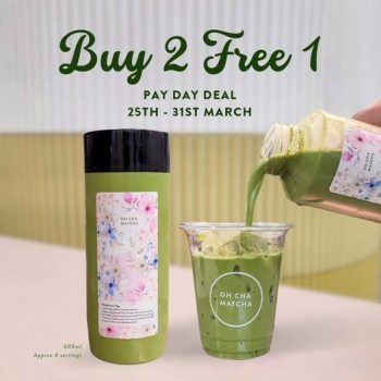 Oh-Cha-Matcha-Payday-Sale-350x350 - Beverages Food , Restaurant & Pub Johor Kedah Kelantan Kuala Lumpur Melaka Negeri Sembilan Online Store Pahang Penang Perak Perlis Promotions & Freebies Putrajaya Sabah Sarawak Selangor Terengganu 