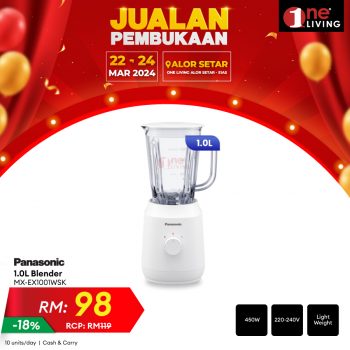 One-Living-Grand-Opening-Sale-at-Alor-Setar-10-350x350 - Electronics & Computers Home Appliances Kedah Kitchen Appliances Malaysia Sales 