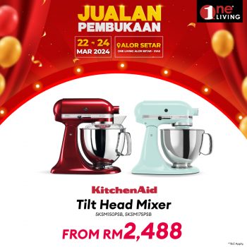 One-Living-Grand-Opening-Sale-at-Alor-Setar-11-350x350 - Electronics & Computers Home Appliances Kedah Kitchen Appliances Malaysia Sales 