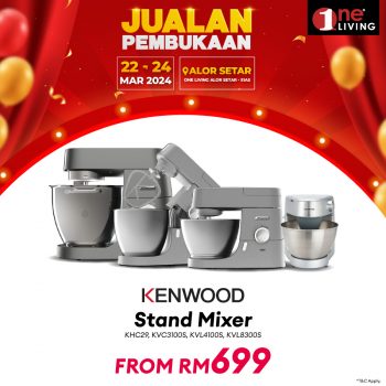 One-Living-Grand-Opening-Sale-at-Alor-Setar-12-350x350 - Electronics & Computers Home Appliances Kedah Kitchen Appliances Malaysia Sales 