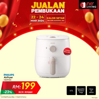 One-Living-Grand-Opening-Sale-at-Alor-Setar-18-350x350 - Electronics & Computers Home Appliances Kedah Kitchen Appliances Malaysia Sales 