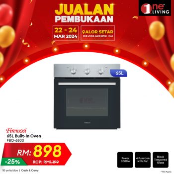 One-Living-Grand-Opening-Sale-at-Alor-Setar-21-350x350 - Electronics & Computers Home Appliances Kedah Kitchen Appliances Malaysia Sales 