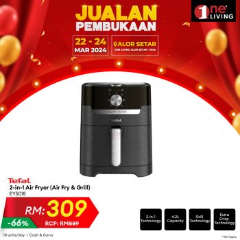 One-Living-Grand-Opening-Sale-at-Alor-Setar-22-350x350 - Electronics & Computers Home Appliances Kedah Kitchen Appliances Malaysia Sales 