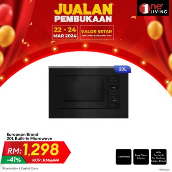 One-Living-Grand-Opening-Sale-at-Alor-Setar-23-350x350 - Electronics & Computers Home Appliances Kedah Kitchen Appliances Malaysia Sales 