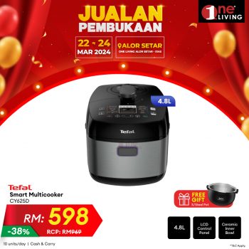 One-Living-Grand-Opening-Sale-at-Alor-Setar-25-350x350 - Electronics & Computers Home Appliances Kedah Kitchen Appliances Malaysia Sales 