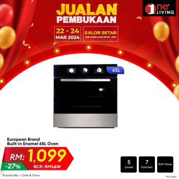One-Living-Grand-Opening-Sale-at-Alor-Setar-26-350x350 - Electronics & Computers Home Appliances Kedah Kitchen Appliances Malaysia Sales 