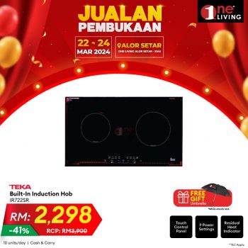 One-Living-Grand-Opening-Sale-at-Alor-Setar-29-350x350 - Electronics & Computers Home Appliances Kedah Kitchen Appliances Malaysia Sales 