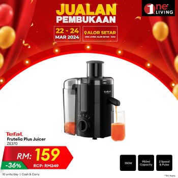 One-Living-Grand-Opening-Sale-at-Alor-Setar-9-350x350 - Electronics & Computers Home Appliances Kedah Kitchen Appliances Malaysia Sales 