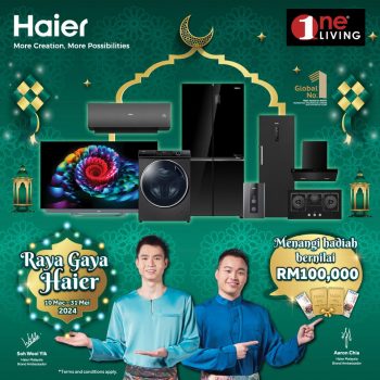 One-Living-Raya-Gaya-Haier-Special-350x350 - Electronics & Computers Home Appliances Johor Kedah Kelantan Kitchen Appliances Kuala Lumpur Melaka Negeri Sembilan Pahang Penang Perak Perlis Promotions & Freebies Putrajaya Sabah Sales Happening Now In Malaysia Sarawak Selangor Terengganu 