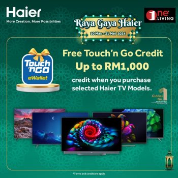 One-Living-Raya-Gaya-Haier-Special-4-350x350 - Electronics & Computers Home Appliances Johor Kedah Kelantan Kitchen Appliances Kuala Lumpur Melaka Negeri Sembilan Pahang Penang Perak Perlis Promotions & Freebies Putrajaya Sabah Sales Happening Now In Malaysia Sarawak Selangor Terengganu 