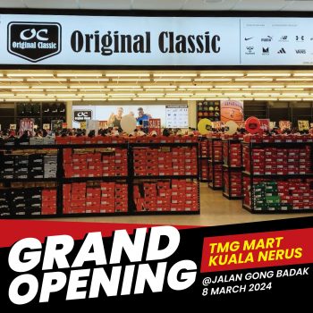 Original-Classic-Grand-Opening-Promo-at-TMG-Mart-Kuala-Nerus-350x350 - Apparels Bags Fashion Accessories Fashion Lifestyle & Department Store Footwear Promotions & Freebies Terengganu 