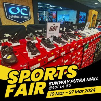 Original-Classic-Sports-Fair-at-Sunway-Putra-Mall-350x350 - Apparels Events & Fairs Fashion Accessories Fashion Lifestyle & Department Store Footwear Kuala Lumpur Selangor 