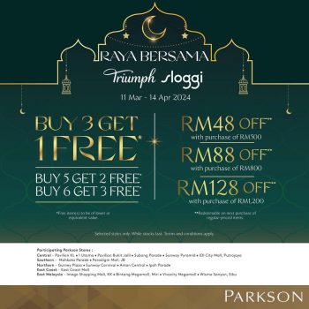 Parkson-Triumph-Sloggi-Raya-Promo-350x350 - Fashion Lifestyle & Department Store Johor Kedah Kelantan Kuala Lumpur Lingerie Melaka Negeri Sembilan Pahang Penang Perak Perlis Promotions & Freebies Putrajaya Sabah Sarawak Selangor Terengganu Underwear 