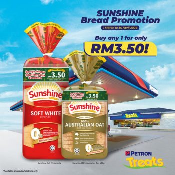Petron-Sunshine-Bread-Promotion-350x350 - Automotive Johor Kedah Kelantan Kuala Lumpur Melaka Negeri Sembilan Pahang Penang Perak Perlis Promotions & Freebies Putrajaya Sabah Sarawak Selangor Supermarket & Hypermarket Terengganu 