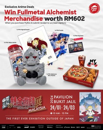 Pizza-Hut-Exclusive-Anime-Deals-1-350x438 - Food , Restaurant & Pub Kuala Lumpur Pizza Promotions & Freebies Selangor 