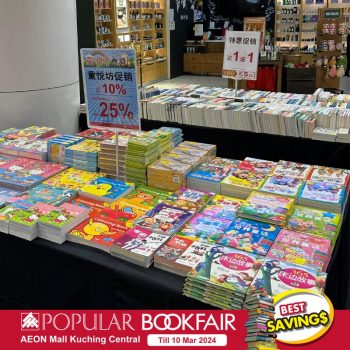 Popular-Book-Fair-at-AEON-Mall-Kuching-Central-3-350x350 - Books & Magazines Events & Fairs Sarawak Stationery 
