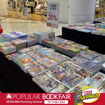 Popular-Book-Fair-at-AEON-Mall-Kuching-Central-4-350x350 - Books & Magazines Events & Fairs Sarawak Stationery 