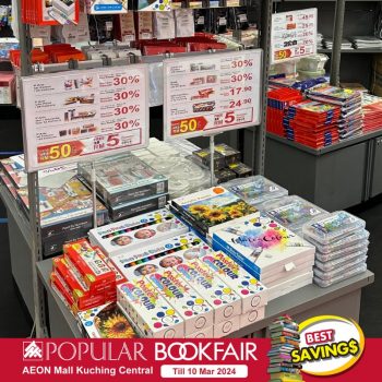 Popular-Book-Fair-at-AEON-Mall-Kuching-Central-6-350x350 - Books & Magazines Events & Fairs Sarawak Stationery 