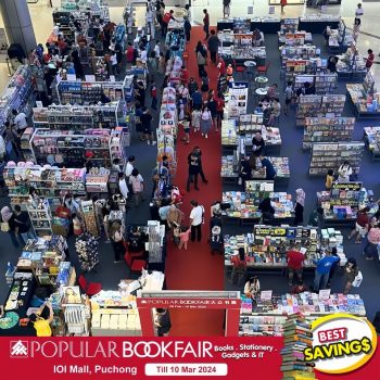 Popular-Book-Fair-at-IOI-Mall-Puchong-1-350x350 - Books & Magazines Events & Fairs Selangor Stationery 