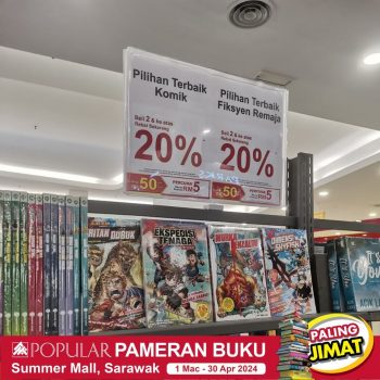 Popular-Book-Fair-at-Pameran-Buku-3-350x350 - Books & Magazines Events & Fairs Sarawak Stationery 