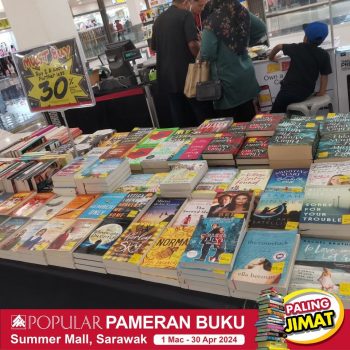 Popular-Book-Fair-at-Pameran-Buku-4-350x350 - Books & Magazines Events & Fairs Sarawak Stationery 