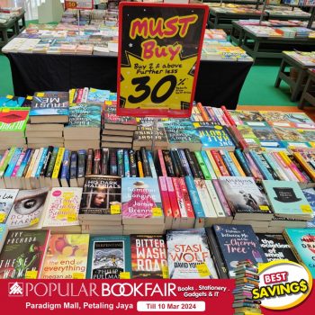 Popular-Book-Fair-at-Paradigm-Mall-PJ-5-350x350 - Books & Magazines Events & Fairs Selangor Stationery 