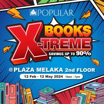 Popular-Books-X-Treme-at-Plaza-Melaka-350x350 - Books & Magazines Melaka Sales Happening Now In Malaysia Stationery Warehouse Sale & Clearance in Malaysia 