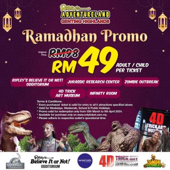 Ripleys-Adventureland-Ramadhan-Promo-350x350 - Pahang Promotions & Freebies Sports,Leisure & Travel Theme Parks 