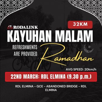 Rodalink-Kayuh-Malam-Ramadhan-350x350 - Bicycles Events & Fairs Selangor Sports,Leisure & Travel 