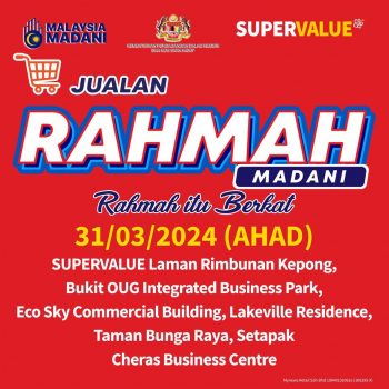 SUPERVALUE-Jualan-Rahmah-Event-350x350 - Events & Fairs Kuala Lumpur Selangor Supermarket & Hypermarket 
