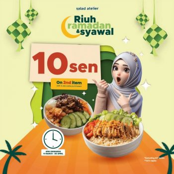 Salad-Atelier-2nd-item-10-Sen-Promo-350x350 - Food , Restaurant & Pub Johor Kedah Kelantan Kuala Lumpur Melaka Negeri Sembilan Pahang Penang Perak Perlis Promotions & Freebies Putrajaya Sabah Sarawak Selangor Terengganu 