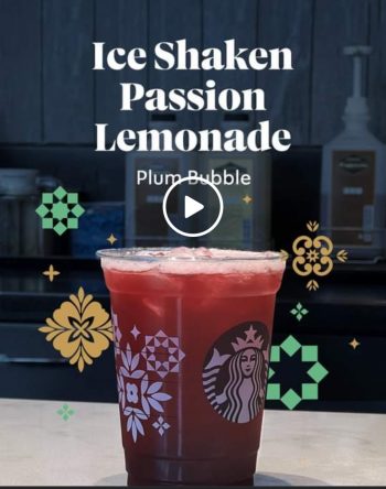 Starbucks-Iced-Shaken-Passion-Lemonade-with-Plum-Bubble-Special-350x444 - Beverages Food , Restaurant & Pub Johor Kedah Kelantan Kuala Lumpur Melaka Negeri Sembilan Pahang Penang Perak Perlis Promotions & Freebies Putrajaya Sabah Sarawak Selangor Terengganu 