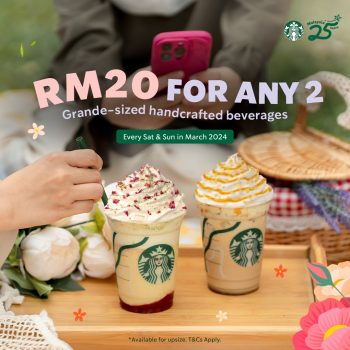 Starbucks-Special-Deal-4-350x350 - Beverages Food , Restaurant & Pub Johor Kedah Kelantan Kuala Lumpur Melaka Negeri Sembilan Pahang Penang Perak Perlis Promotions & Freebies Putrajaya Sabah Sarawak Selangor Terengganu 
