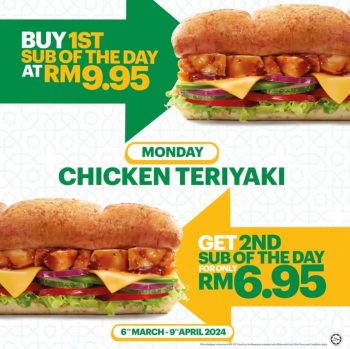 Subway-Ramadan-SubSaver-Promo-1-350x349 - Food , Restaurant & Pub Johor Kedah Kelantan Kuala Lumpur Melaka Negeri Sembilan Pahang Penang Perak Perlis Promotions & Freebies Putrajaya Sabah Sarawak Selangor Terengganu 