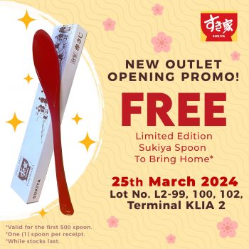 Sukiya-New-Outlet-Opening-Promo-at-KLIA2-350x350 - Food , Restaurant & Pub Kuala Lumpur Promotions & Freebies Selangor 