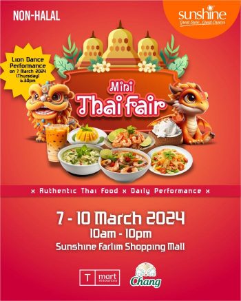 Sunshine-Mini-Thai-Fair-at-Sunshine-Farlim-Shopping-Mall-350x437 - Events & Fairs Penang Supermarket & Hypermarket 