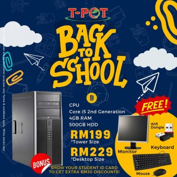 T-Pot-Back-to-School-Promo-1-350x350 - Computer Accessories Electronics & Computers IT Gadgets Accessories Laptop Promotions & Freebies Selangor 