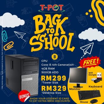 T-Pot-Back-to-School-Promo-2-350x350 - Computer Accessories Electronics & Computers IT Gadgets Accessories Laptop Promotions & Freebies Selangor 