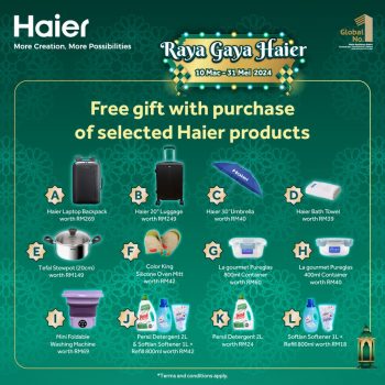 T-Pot-Raya-Gaya-Haier-Promo-1-350x350 - Electronics & Computers Home Appliances Johor Kedah Kelantan Kitchen Appliances Kuala Lumpur Melaka Negeri Sembilan Pahang Penang Perak Perlis Promotions & Freebies Putrajaya Sabah Sarawak Selangor Terengganu 