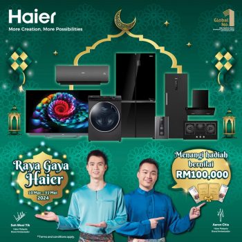 T-Pot-Raya-Gaya-Haier-Promo-350x350 - Electronics & Computers Home Appliances Johor Kedah Kelantan Kitchen Appliances Kuala Lumpur Melaka Negeri Sembilan Pahang Penang Perak Perlis Promotions & Freebies Putrajaya Sabah Sarawak Selangor Terengganu 