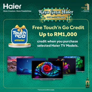 T-Pot-Raya-Gaya-Haier-Promo-4-350x350 - Electronics & Computers Home Appliances Johor Kedah Kelantan Kitchen Appliances Kuala Lumpur Melaka Negeri Sembilan Pahang Penang Perak Perlis Promotions & Freebies Putrajaya Sabah Sarawak Selangor Terengganu 