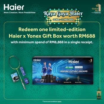 T-Pot-Raya-Gaya-Haier-Promo-5-350x350 - Electronics & Computers Home Appliances Johor Kedah Kelantan Kitchen Appliances Kuala Lumpur Melaka Negeri Sembilan Pahang Penang Perak Perlis Promotions & Freebies Putrajaya Sabah Sarawak Selangor Terengganu 