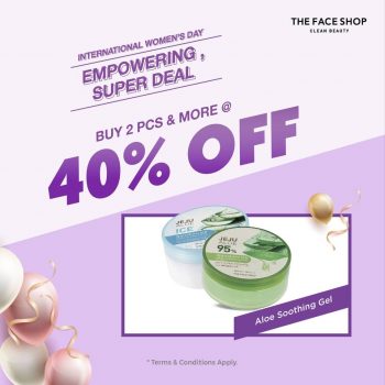 THEFACESHOP-International-Womens-Day-Special-1-350x350 - Beauty & Health Cosmetics Fragrances Johor Kedah Kelantan Kuala Lumpur Melaka Negeri Sembilan Pahang Penang Perak Perlis Promotions & Freebies Putrajaya Sabah Sarawak Selangor Skincare Terengganu 
