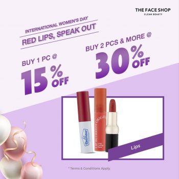 THEFACESHOP-International-Womens-Day-Special-350x350 - Beauty & Health Cosmetics Fragrances Johor Kedah Kelantan Kuala Lumpur Melaka Negeri Sembilan Pahang Penang Perak Perlis Promotions & Freebies Putrajaya Sabah Sales Happening Now In Malaysia Sarawak Selangor Skincare Terengganu 