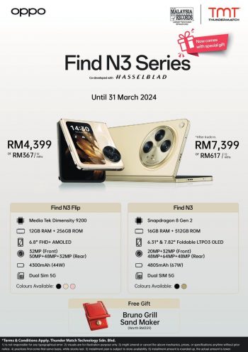 TMT-OPPO-Find-N3-Series-Promo-350x495 - Electronics & Computers Johor Kuala Lumpur Mobile Phone Promotions & Freebies Selangor 