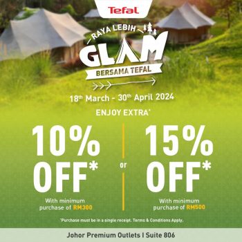 Tefal-Special-Sale-at-Johor-Premium-Outlets-350x350 - Electronics & Computers Johor Kitchen Appliances Malaysia Sales 